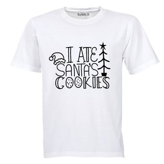 Ate Santa's Cookies - Christmas - Kids T-Shirt