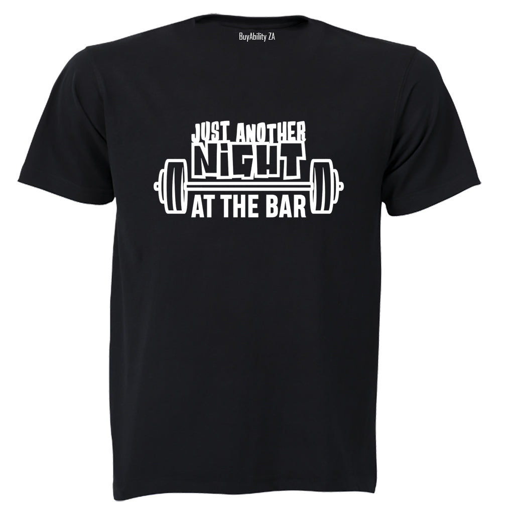 At The Bar - Gym - Adults - T-Shirt - BuyAbility South Africa