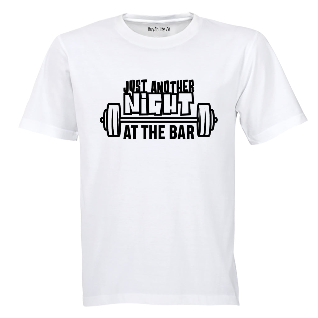 At The Bar - Gym - Adults - T-Shirt - BuyAbility South Africa