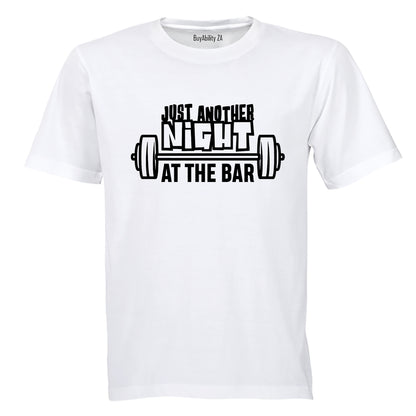 At The Bar - Gym - Adults - T-Shirt - BuyAbility South Africa