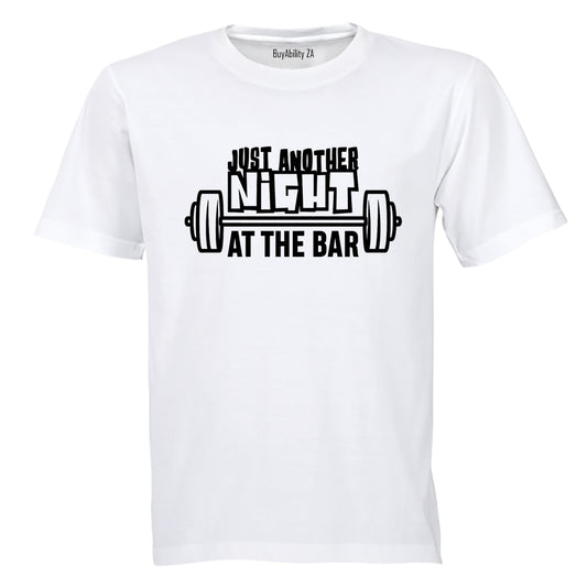 At The Bar - Gym - Adults - T-Shirt - BuyAbility South Africa