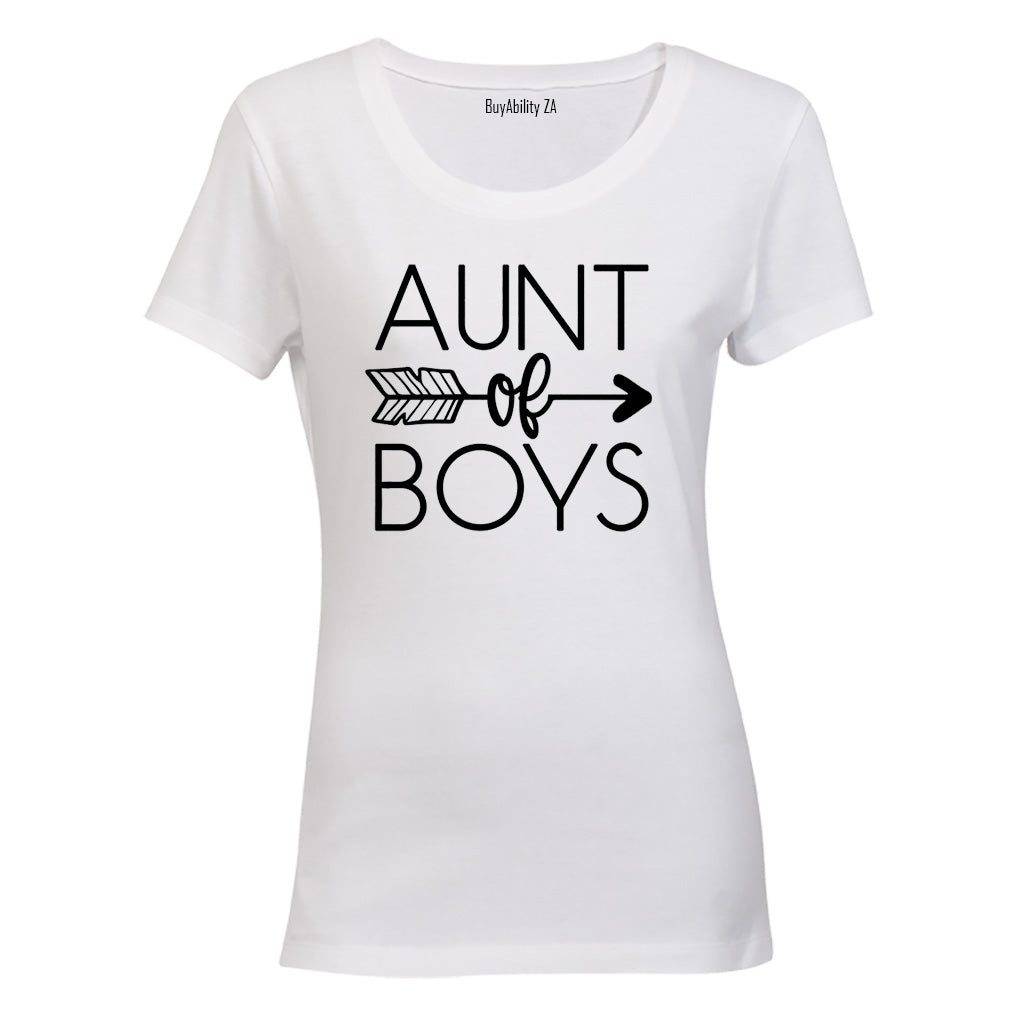 Aunt of Boys - Ladies - T-Shirt