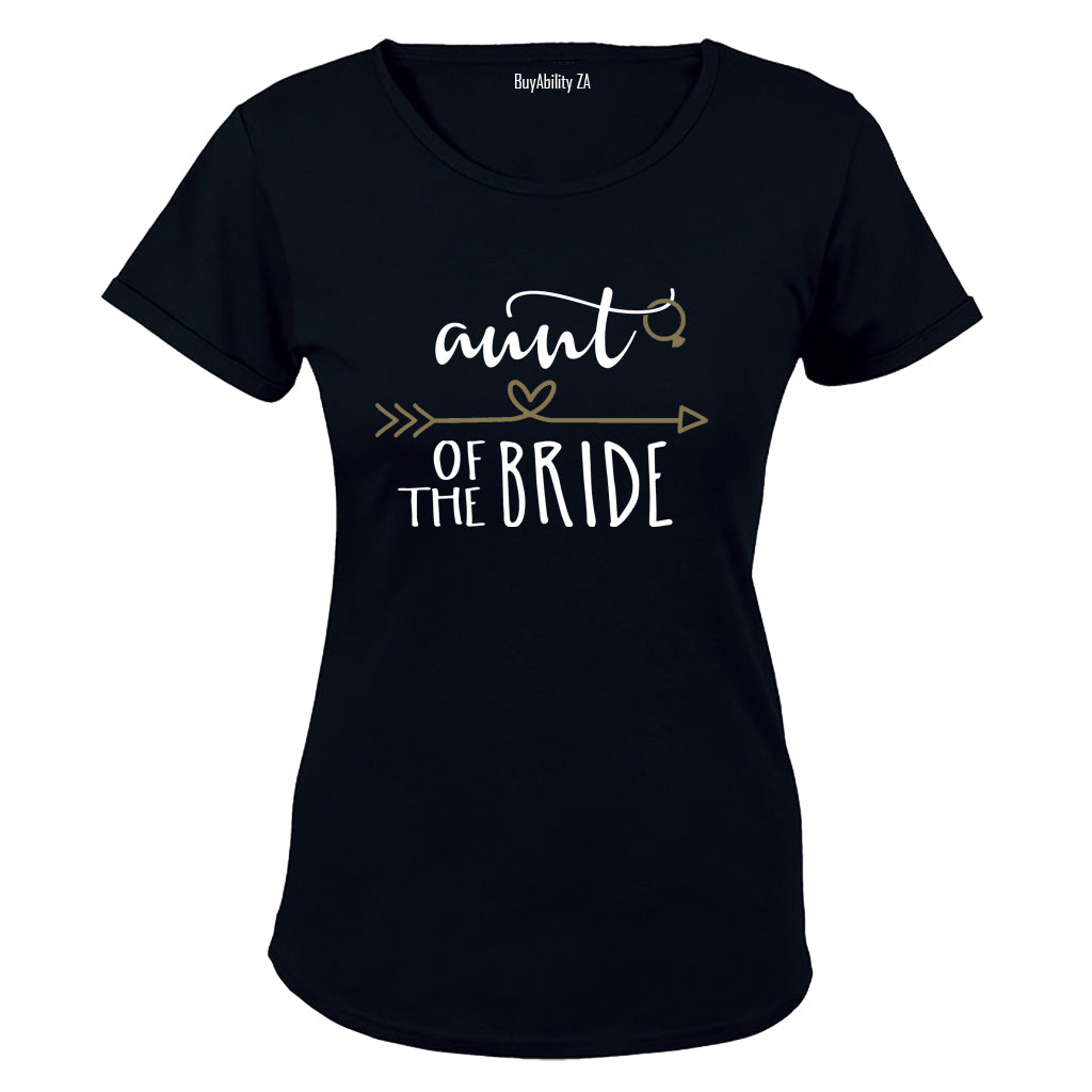Aunt of the Bride - Arrow - Ladies - T-Shirt - BuyAbility