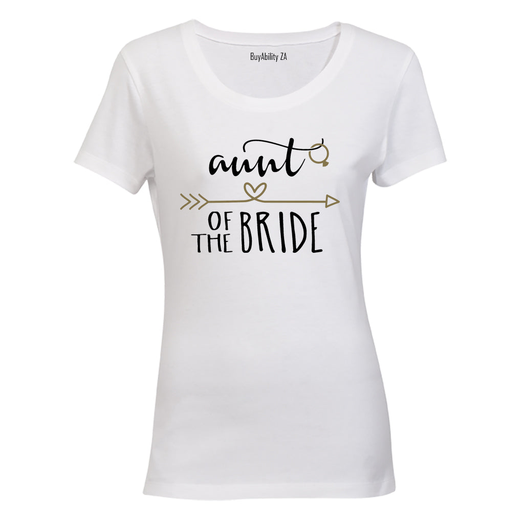 Aunt of the Bride - Arrow - Ladies - T-Shirt - BuyAbility