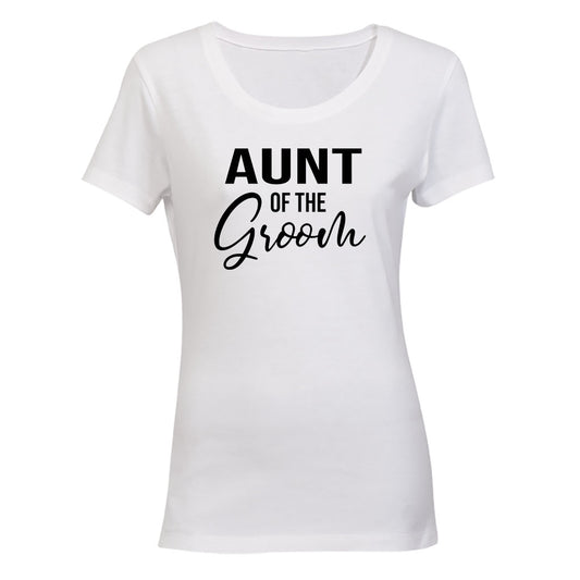 Aunt of The Groom - Ladies - T-Shirt - BuyAbility South Africa