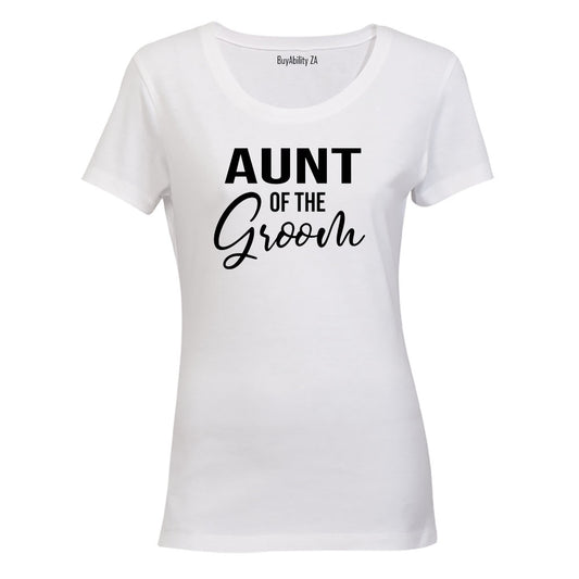 Aunt of The Groom - Ladies - T-Shirt