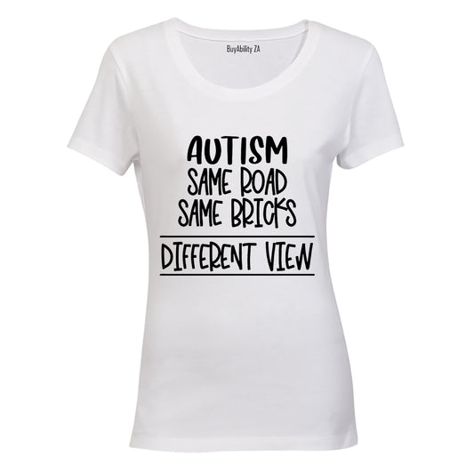 Autism - Different View - Ladies - T-Shirt - BuyAbility