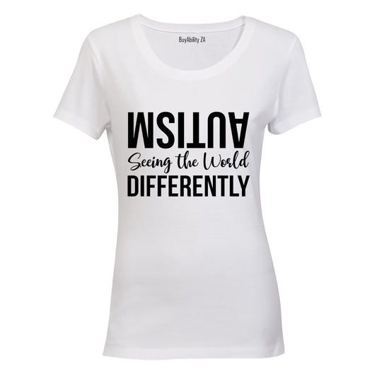 Autism - Seeing the World Differently - Ladies - T-Shirt - BuyAbility