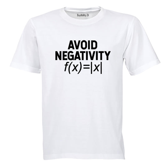 Avoid Negativity - Adults - T-Shirt - BuyAbility South Africa