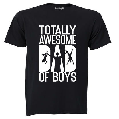 Awesome Dad of Boys - Adults - T-Shirt - BuyAbility South Africa