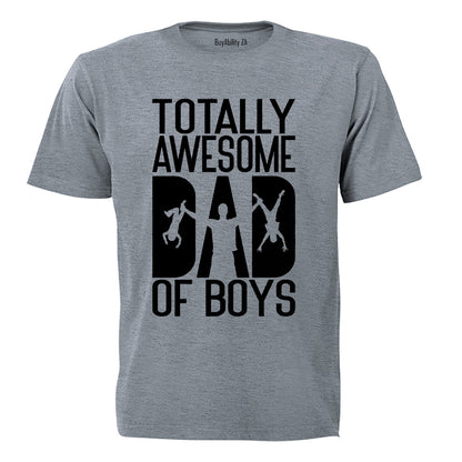 Awesome Dad of Boys - Adults - T-Shirt - BuyAbility South Africa