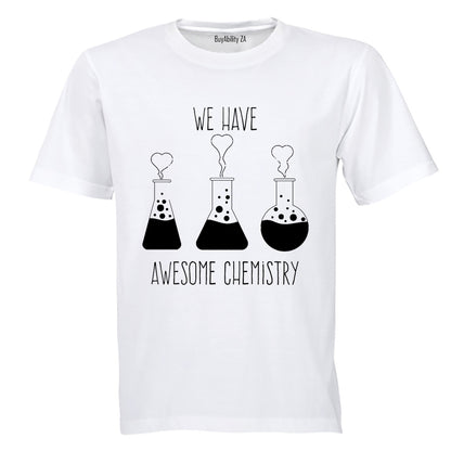 Awesome Chemistry - Valentine - Adults - T-Shirt