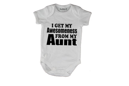 My Awesomeness From My Aunt - Baby Grow