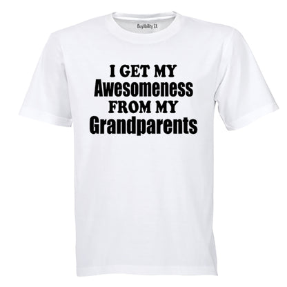 My Awesomeness From My Grandparents - Kids T-Shirt