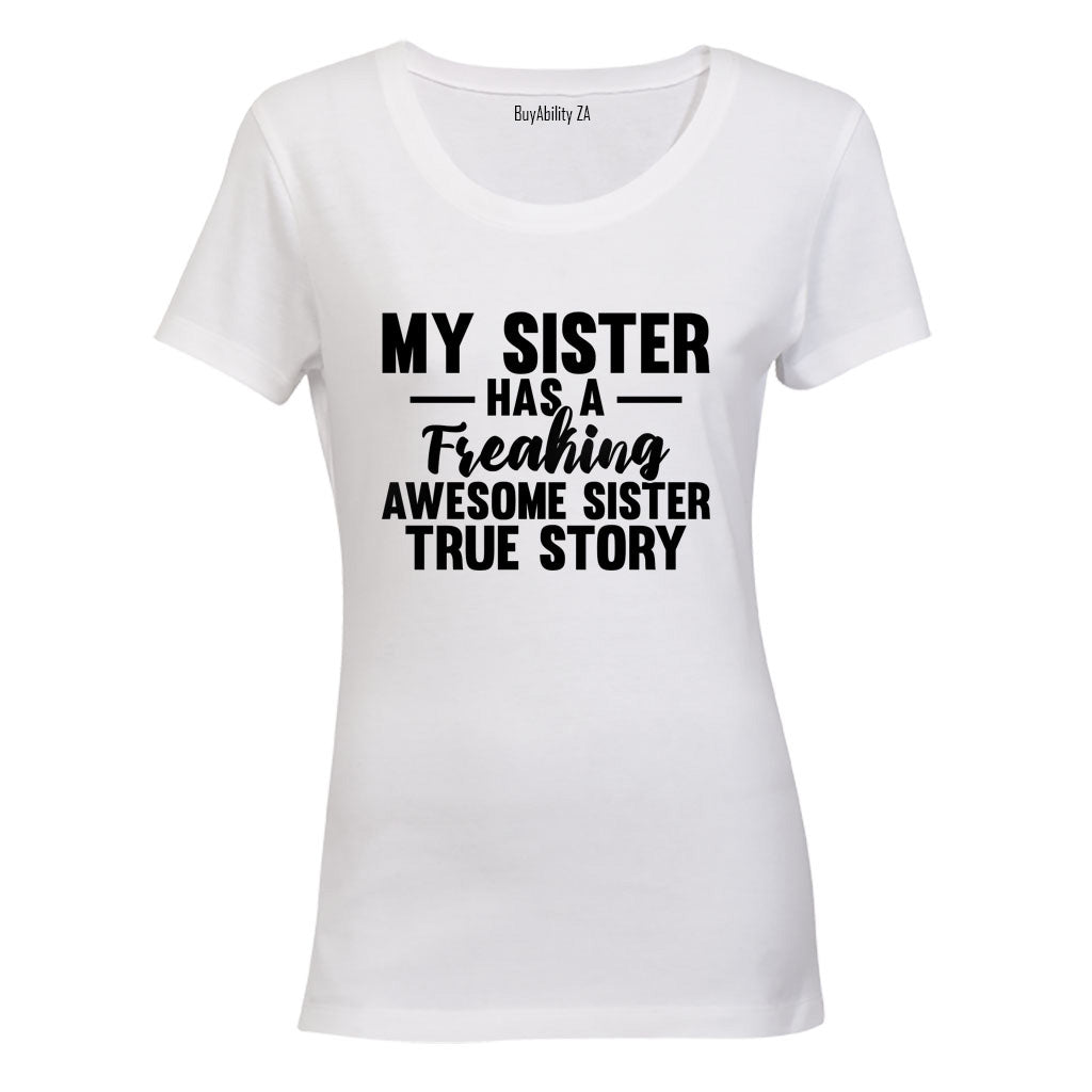 Awesome Sister - Ladies - T-Shirt