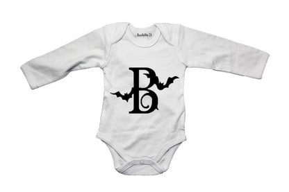 B - Halloween Bats - Baby Grow
