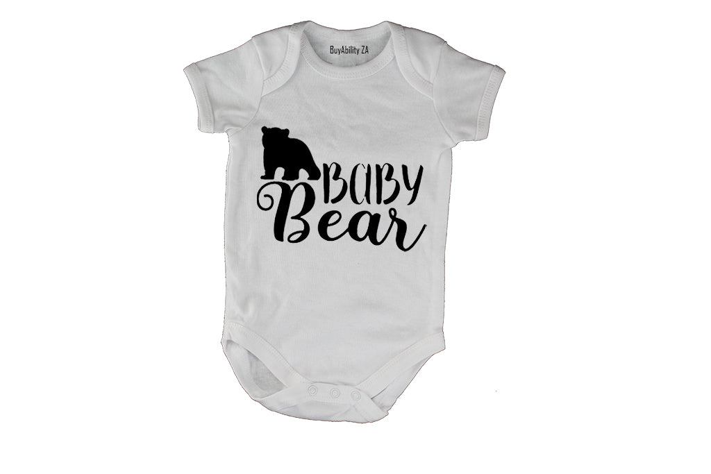 Baby Bear - Silhouette - Baby Grow