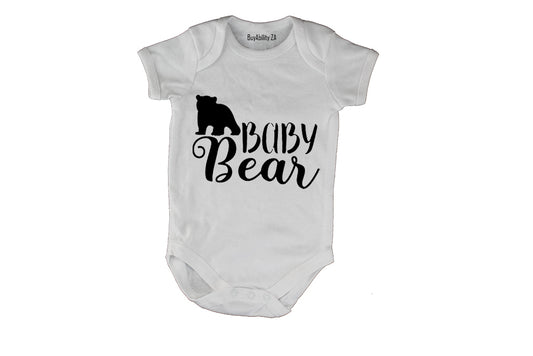 Baby Bear - Silhouette - Baby Grow