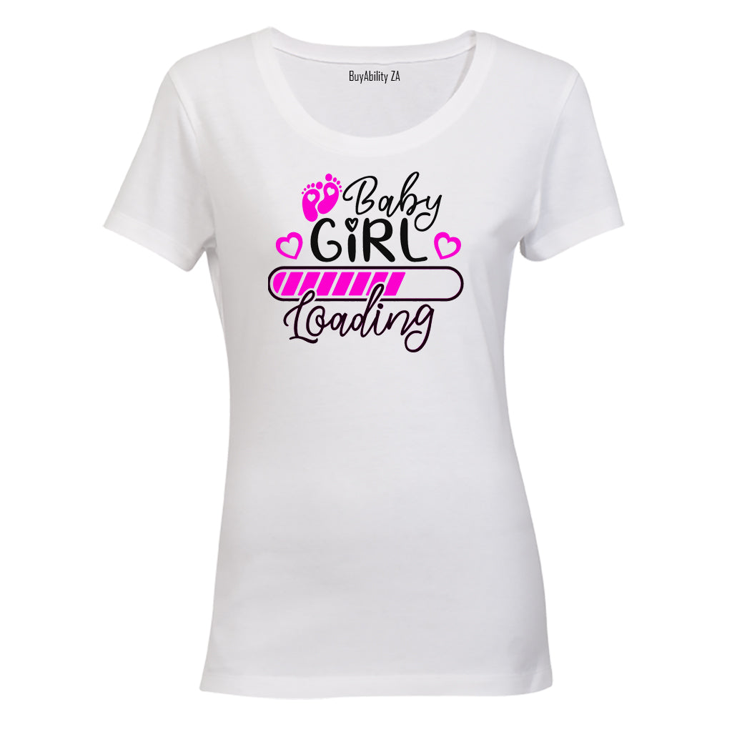 Baby Girl Loading - Ladies - T-Shirt - BuyAbility South Africa