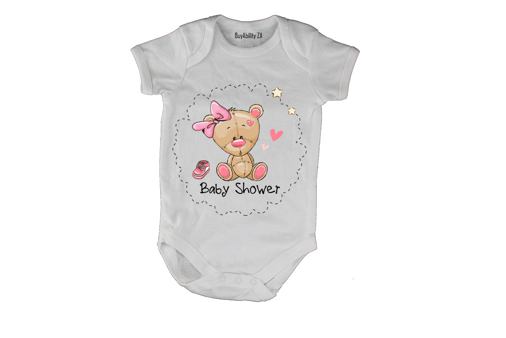 Baby Shower - It's A Girl - Baby Grow