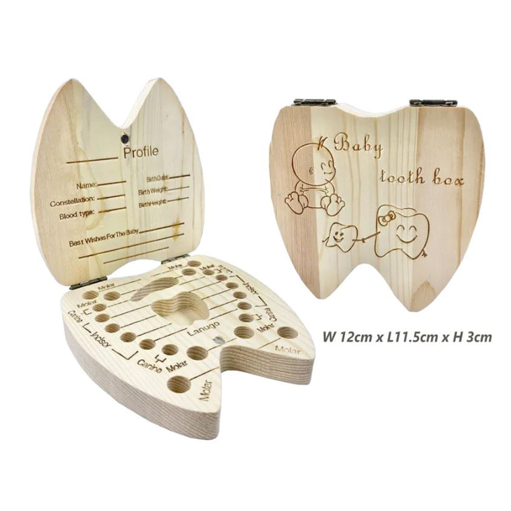 Baby Tooth Box - Novelty Gift