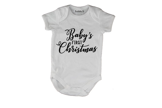 Baby's First Christmas - Baby Grow