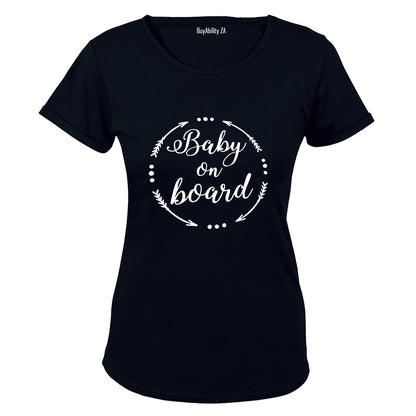Baby On Board - Ladies - T-Shirt