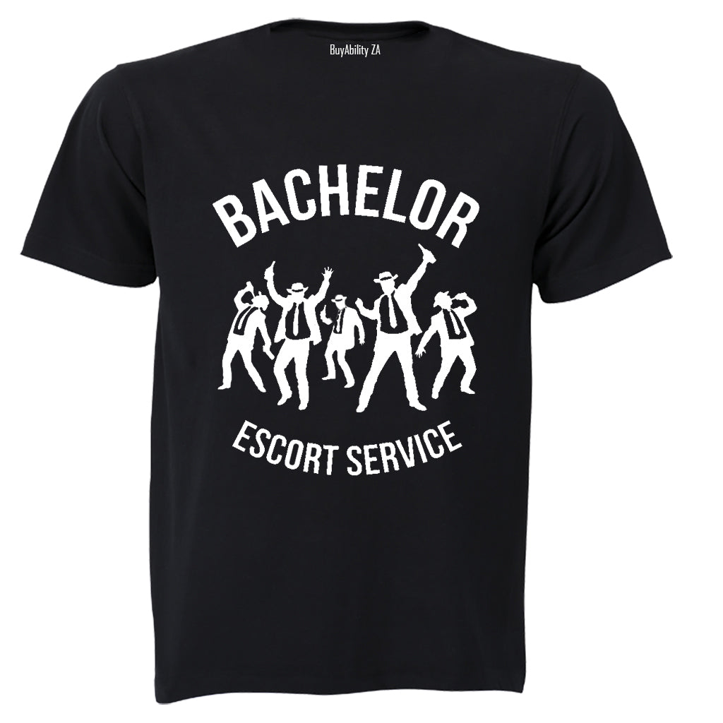 Bachelor Escort Service - Adults - T-Shirt