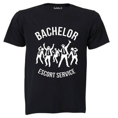 Bachelor Escort Service - Adults - T-Shirt