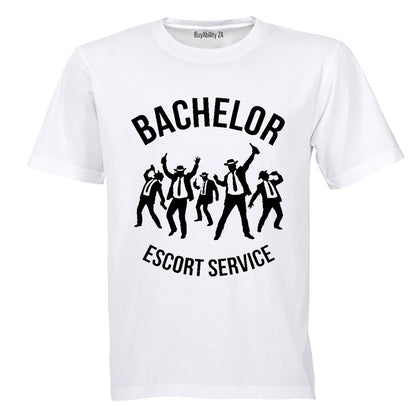 Bachelor Escort Service - Adults - T-Shirt