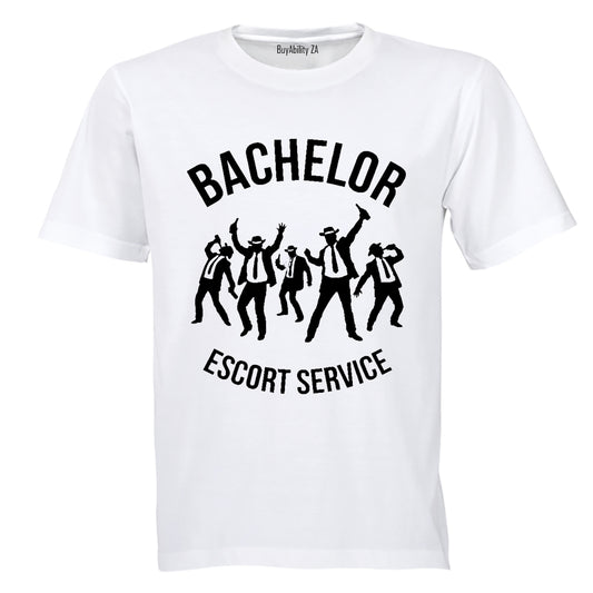 Bachelor Escort Service - Adults - T-Shirt