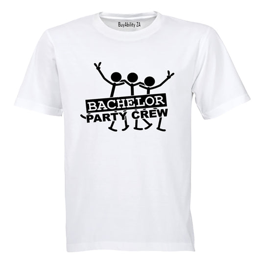 Bachelor Party Crew! - Adults - T-Shirt
