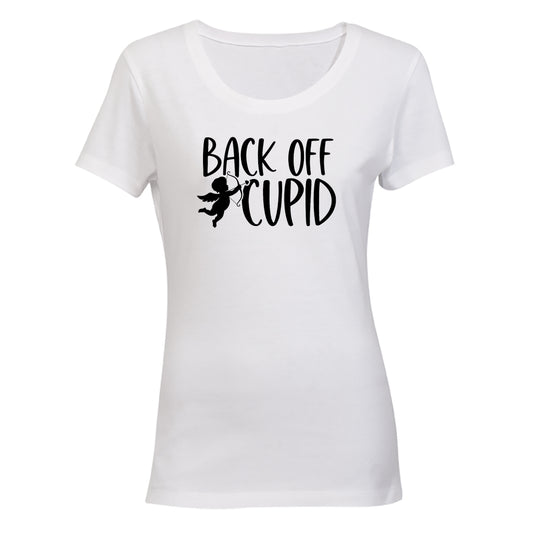 Back Off Cupid - Valentine - Ladies - T-Shirt - BuyAbility South Africa