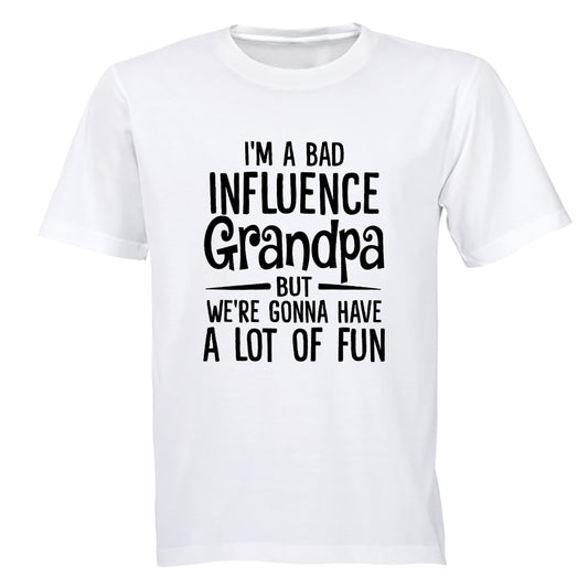 Bad Influence GRANDPA - Adults - T-Shirt - BuyAbility South Africa
