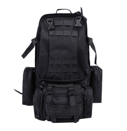 Black 50L Tactical Military Backpack - BuyAbility