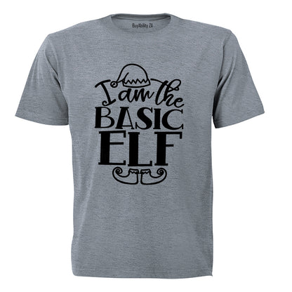 Basic Elf - Christmas - Adults - T-Shirt