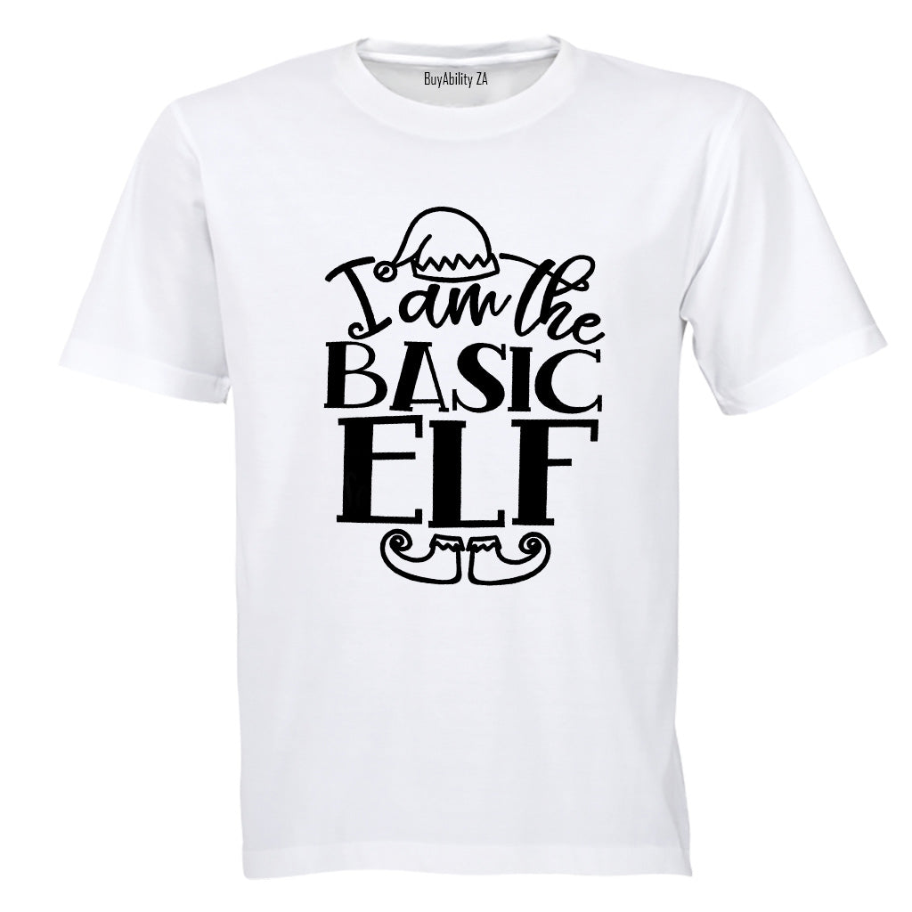 Basic Elf - Christmas - Adults - T-Shirt