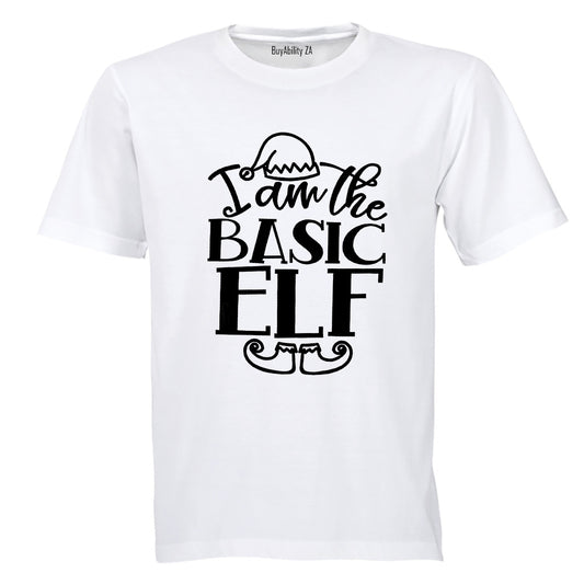 Basic Elf - Christmas - Adults - T-Shirt