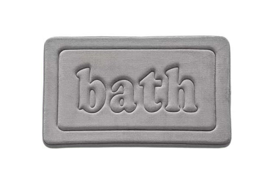Grey Bath Mat