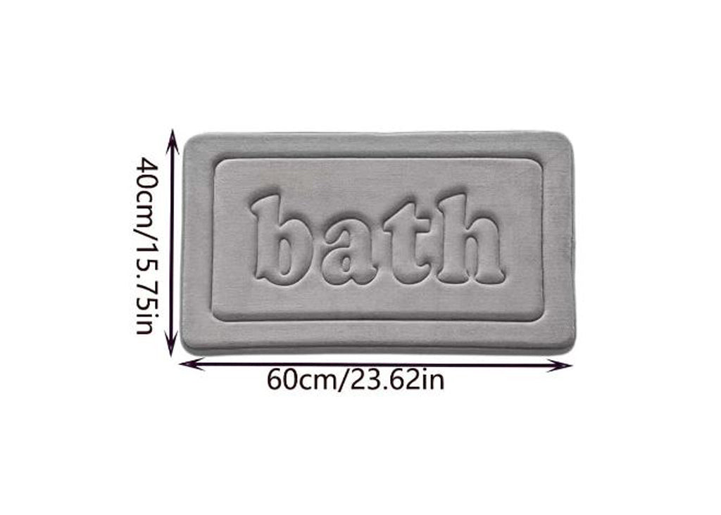Grey Bath Mat