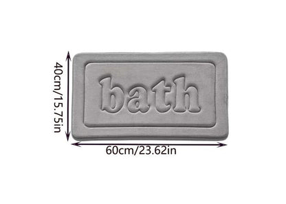 Grey Bath Mat