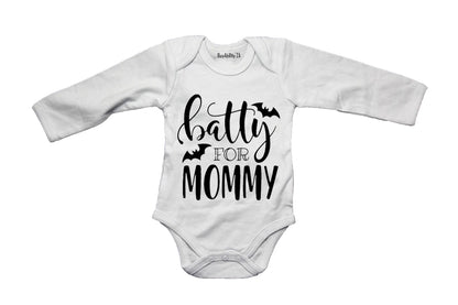 Batty for Mommy - Halloween - Baby Grow