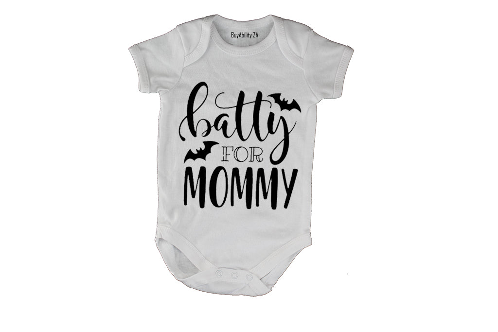 Batty for Mommy - Halloween - Baby Grow