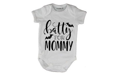 Batty for Mommy - Halloween - Baby Grow