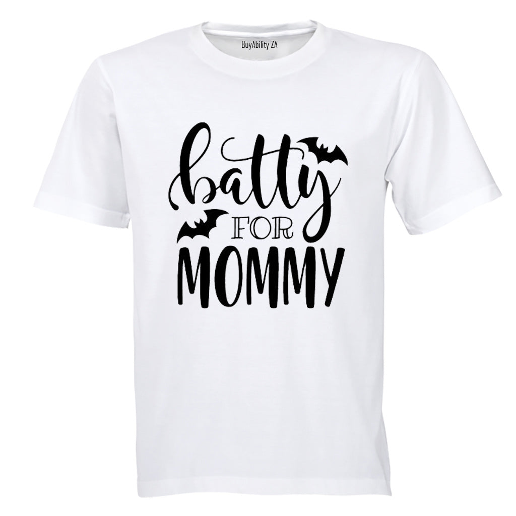 Batty for Mommy - Halloween - Kids T-Shirt