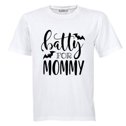 Batty for Mommy - Halloween - Kids T-Shirt