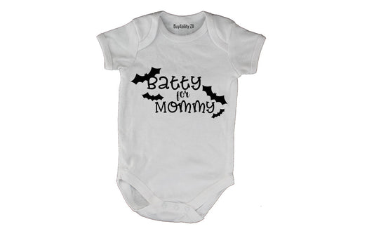 Batty for Mommy - Halloween - Baby Grow