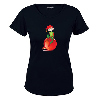 Bauble Christmas Elf - Ladies - T-Shirt