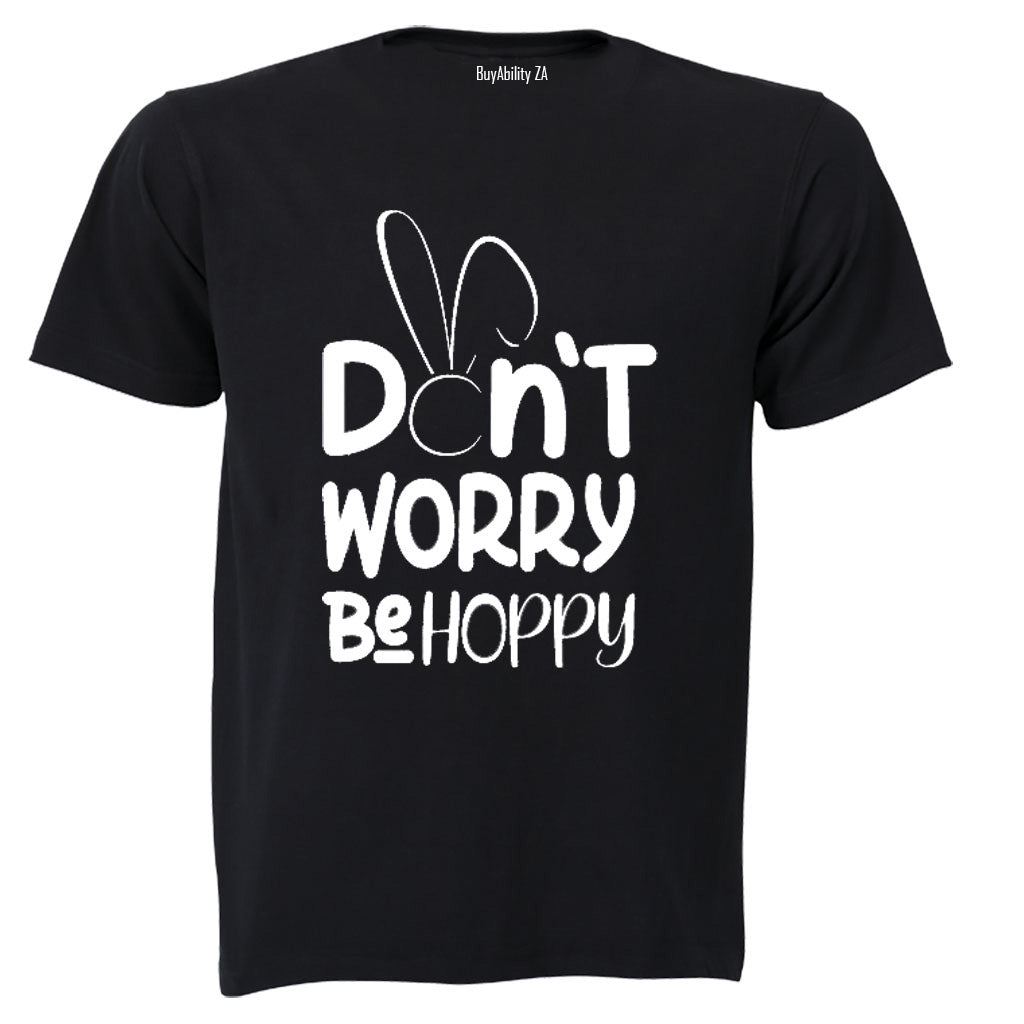 Don't Worry, Be Hoppy - Easter - Kids T-Shirt