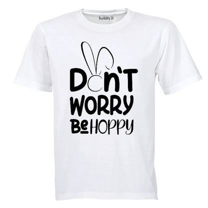 Don't Worry, Be Hoppy - Easter - Kids T-Shirt